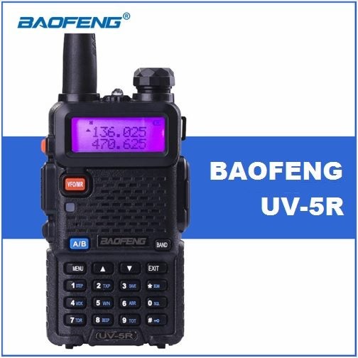 Baofeng UV-5R 8W Ham Walkie Talkie Dual VHF & UHF Carousel 1