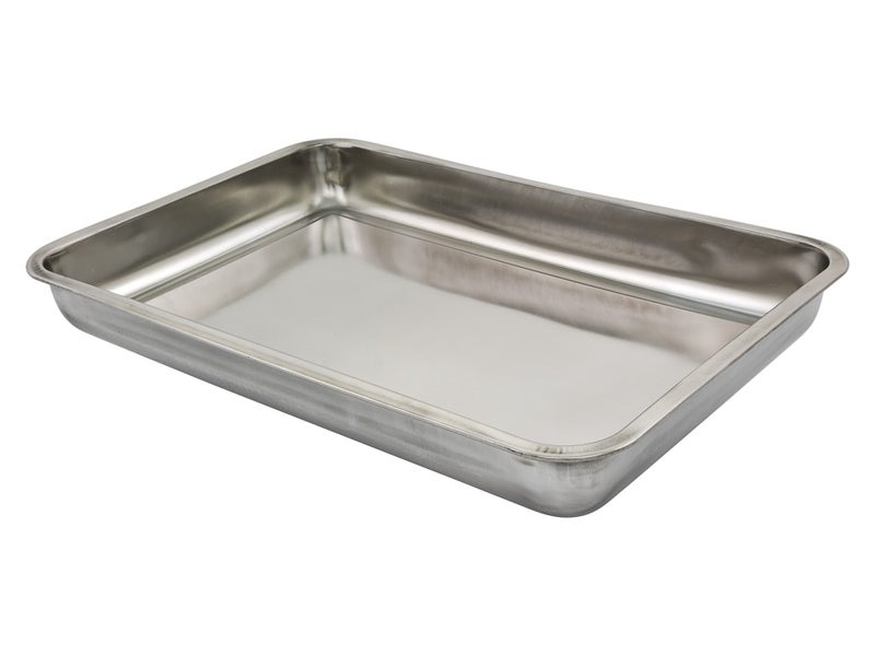 Stainless Steel Tray 60x40x7cm Large Trays Trade Me