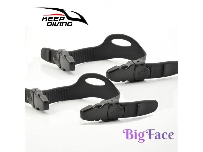 1 Pair KEEP DIVING Adjustable Scuba Diving Fins Accessories Swimming Fins Carousel 2