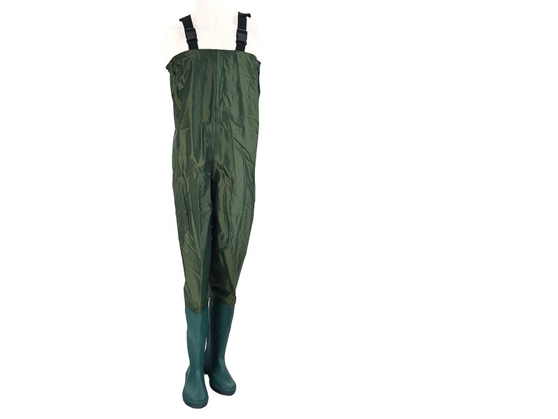 PVC Fishing Waders and Boots Small Size 6 - 8 Carousel 1