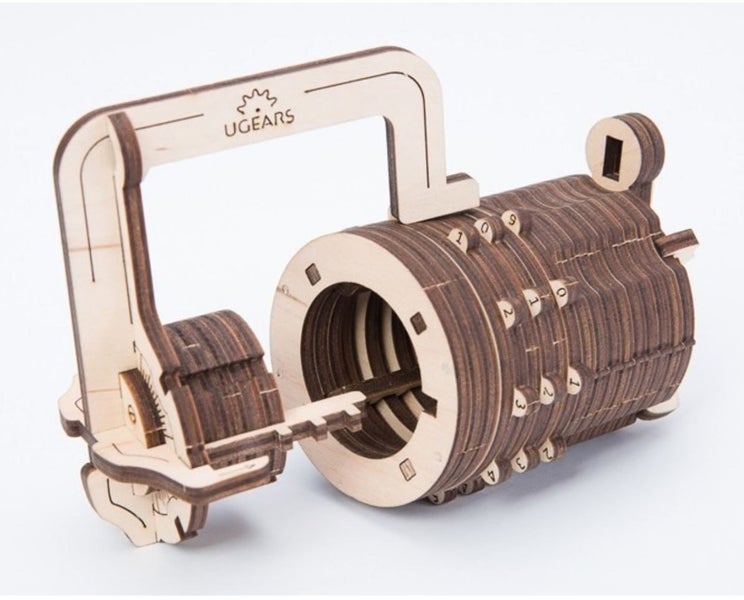 UGEARS COMBINATION LOCK MODEL Carousel 2