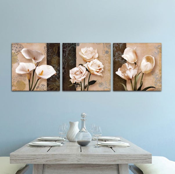 ON SALE FREE SHIPPING - 3 Piece Canvas Art Print Home Decoration Wall Picture Carousel 1