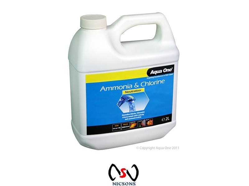 Aqua One Ammonia Remover / Chlorine Neutraliser 2L Carousel 1
