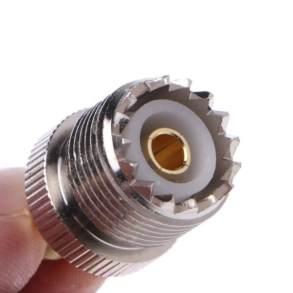 BAOFENG ANTENNA SMA FEMALE SOCKET TO SO-239 SOCKET JOINER / CONNECTOR / ADAPTOR Carousel 2