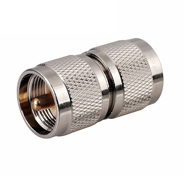 N TYPE MALE PLUG TO PL259 MALE PLUG JOINER / CONNECTOR / ADAPTOR Carousel 1