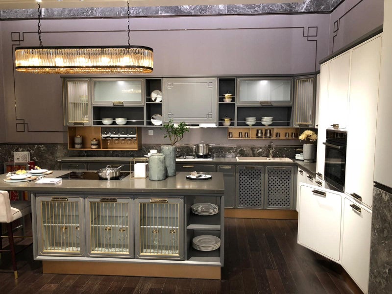 American CUSTOM DESIGNED KITCHEN + Soft Close Carousel 1