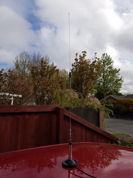 TECHOMAN UHF PRS (CB) Mobile Antenna Tuned Antenna for 477MHz on Magnetic Base Carousel 2