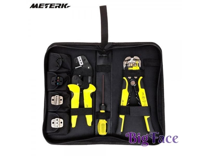 4 In 1 Multi Tools Wire Crimper Tools Kit Engineering Ratchet Terminal Crimping Carousel 2