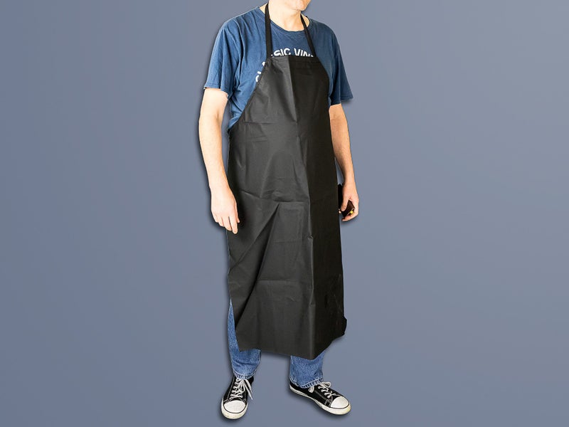 Butchers DCPR Wipedown Bib Apron - BLACK Carousel 1