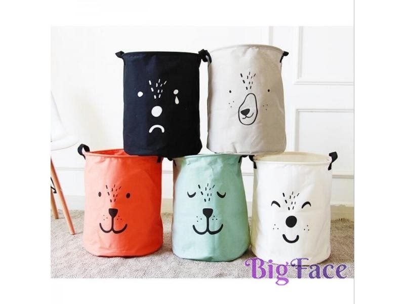 New Large Cartoon Laundry Hamper Bag For Home Clothes Storage Carousel 2