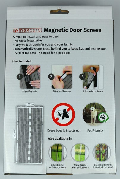Magic Door Screen 210X100 cm Black or White Carousel 2