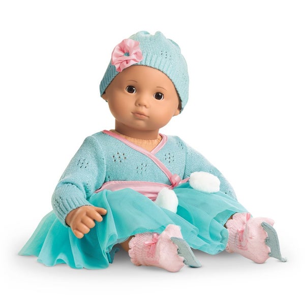 American Girl BITTY BABY set for 15" baby dolls "FROSTY ICE-SKATING OUTFIT Carousel 1