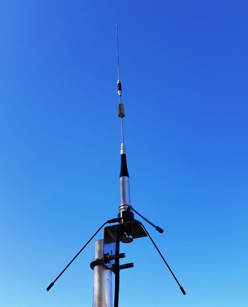 TECHOMAN VHF / UHF Base Antenna for 144 MHz and 430 MHz Bands - 20 Metre Coax Carousel 1