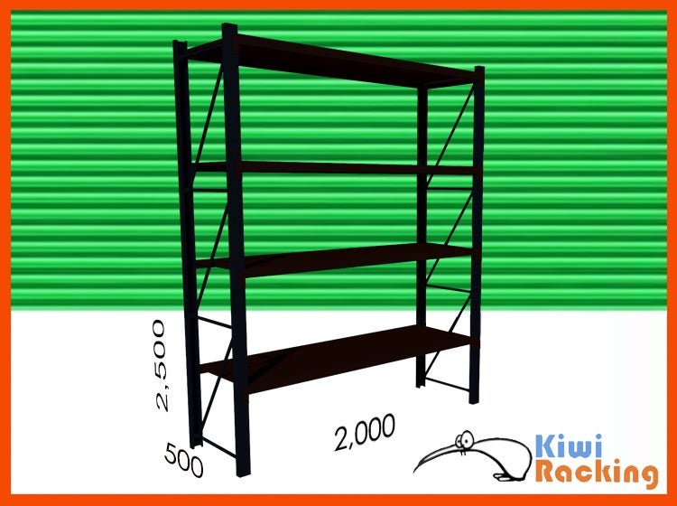 Heavy Duty Rack Shelving Storage 3.93mx 2.5mx 0.5m Carousel 2