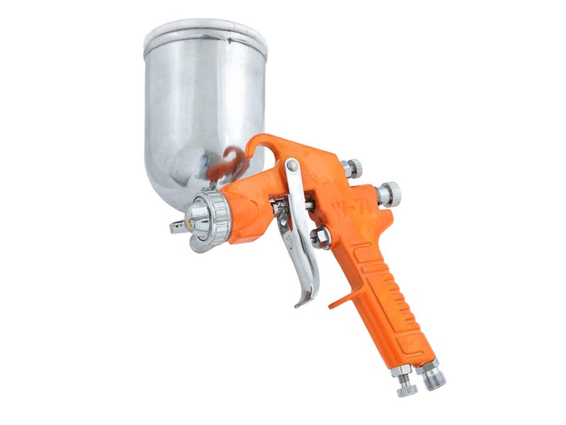 Gravity Feed Air Spray Gun Paint Spraygun 400ml Carousel 1