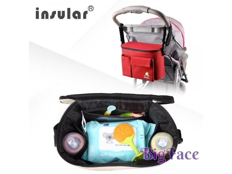 Insular Brand Thermal Insulation Baby Diaper Bags For Strollers Waterproof Carousel 2