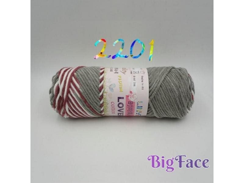 6pcs Lot Natural Milk Cotton 3mm Thick Yarn For Knitting Crochet Carousel 1