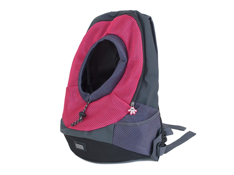Pet Carry Bag Ruck Sack Back Pack PINK Carousel 1