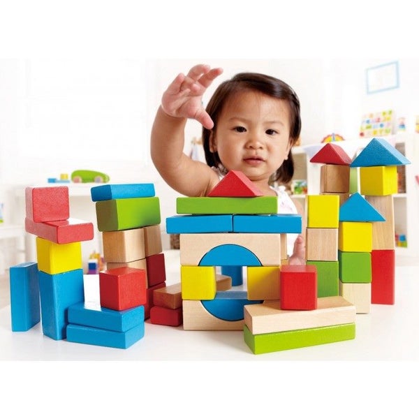 Hape - Block Set - 100 Piece Carousel 1