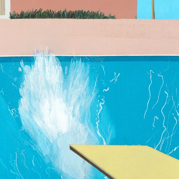 A Bigger Splash by David Hockney Art Print Carousel 2