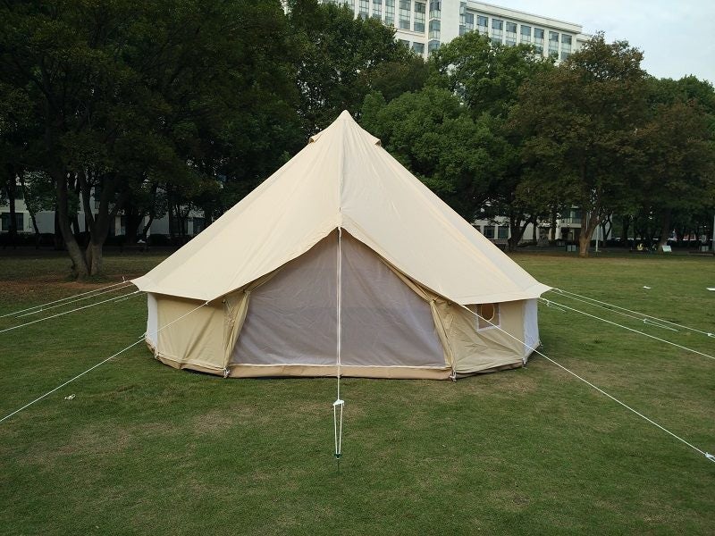 Auckland Ship--6M Luxury Yurt Bell Tent--Cotton Canvas With Zipped Groundsheet Carousel 1