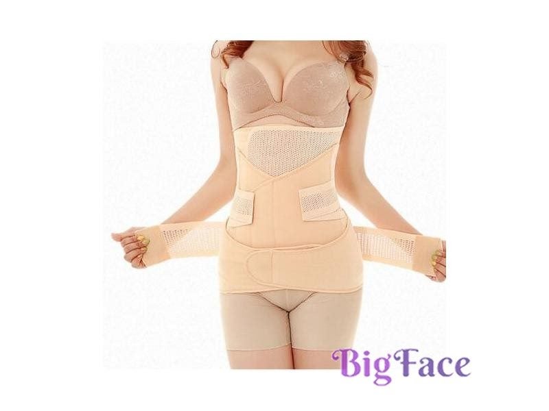 3in1 Waist Shapewear Breathable Belly Postpartum Abdominal Belt Recovery Carousel 1