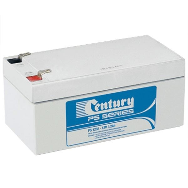 PS1232 CENTURY PS STATIONARY POWER 12V 3.2AH AGM DEEP-CYCLE BATTERIES SEALED Carousel 1