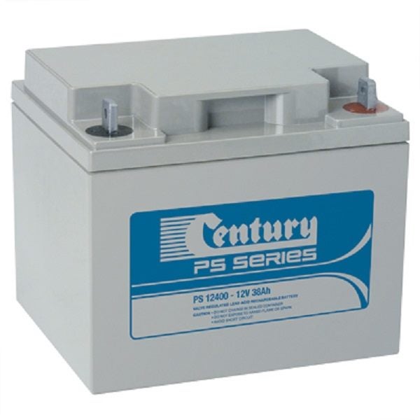 PS12400 CENTURY PS STATIONARY POWER 12V 40AH AGM DEEP-CYCLE BATTERIES SEALED Carousel 1