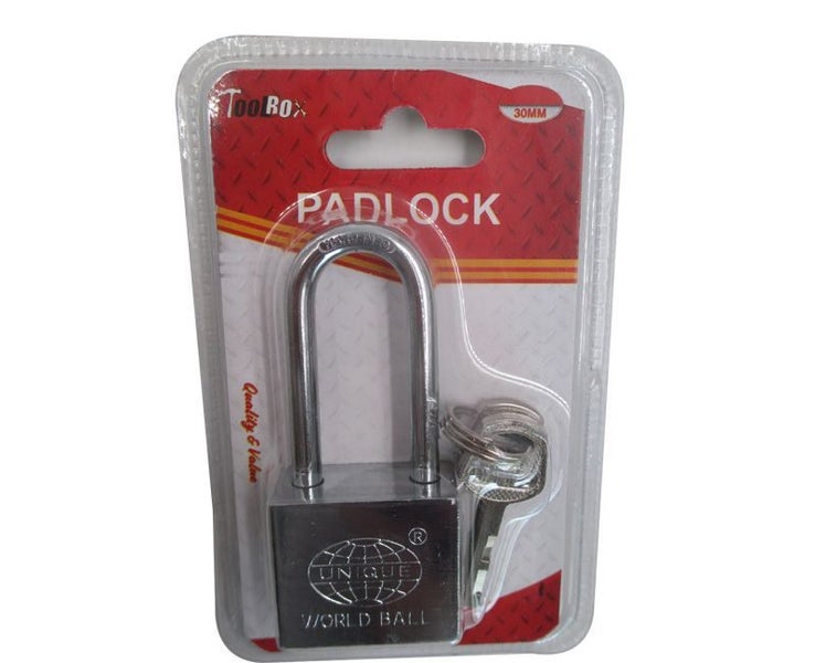 Long Padlock - 30mm (Set Of 4) Carousel 1