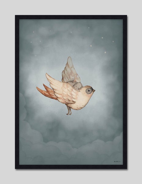 Dear Sparrow by Mrs Mighetto Art Print Carousel 1
