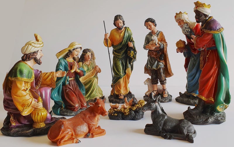 Christmas Large Nativity set - 350 mm height Carousel 1
