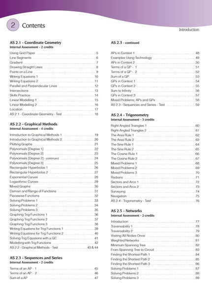 NCEA Maths, On Track 4, W Geldof Carousel 2