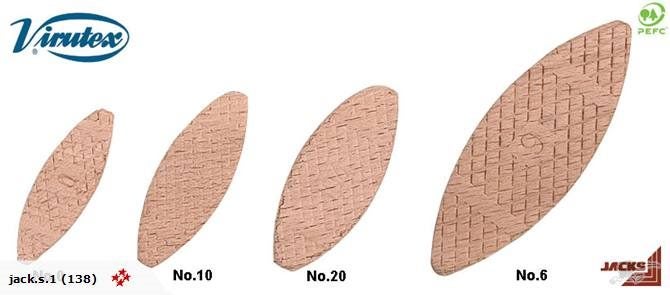 Virutex Biscuits - No. 0 size Carousel 1