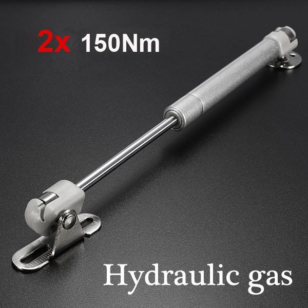 2X 150Nm Hydraulic Gas Strut Lift Support Door Cabinet Hinge Spring Carousel 2