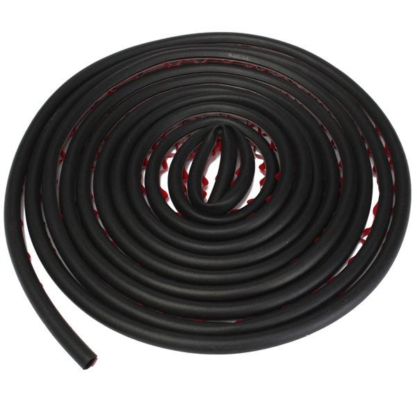 5M Small D Shape Car Truck Motor Door Hollow Rubber Seal Weather Strip 10x7.5mm Carousel 2