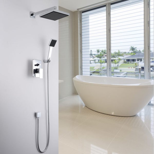 SALE Shower Mixer Combination Square/ Round - Lennox Bathroom Carousel 1