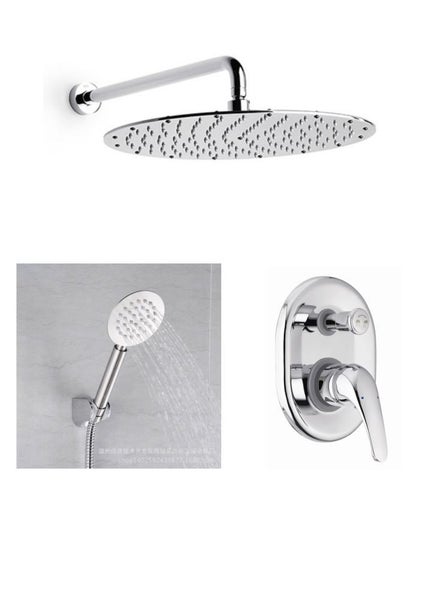 SALE Shower Mixer Combination Square/ Round - Lennox Bathroom Carousel 2