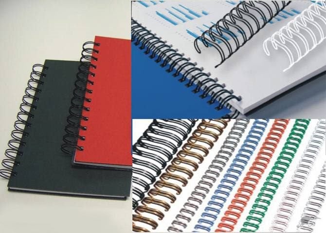 BINDING SUPPLY-WIRE BINDING COIL- Blk 6.4mm -100s Carousel 1