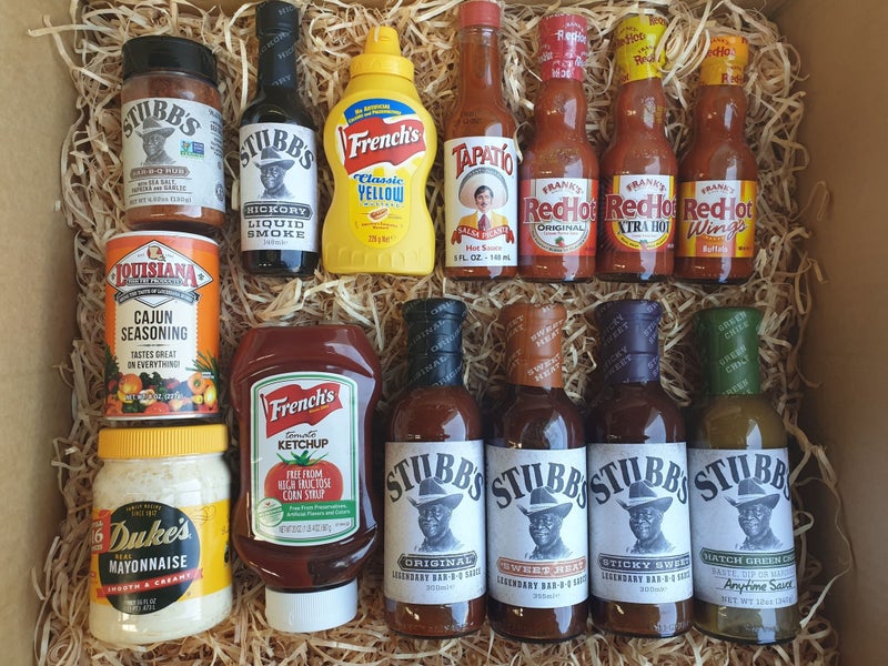 BBQ Gift Hamper - 'THE BIG BOY' BBQ Sauce Pack for Summer Carousel 1