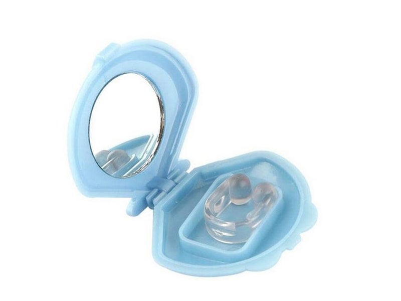 2 X Stop Snoring Nose Clip Anti Snore Sleep Apnea Aid Device Carousel 1
