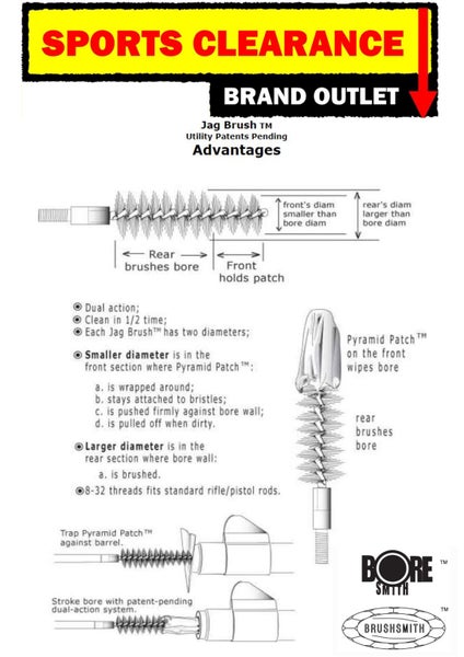Rigel Jag Brush Nylon. WHY PAY $8.99 Carousel 2