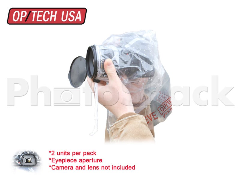 Camera / Lens Rainsleeve - Set of 2 - OP/TECH USA Carousel 1