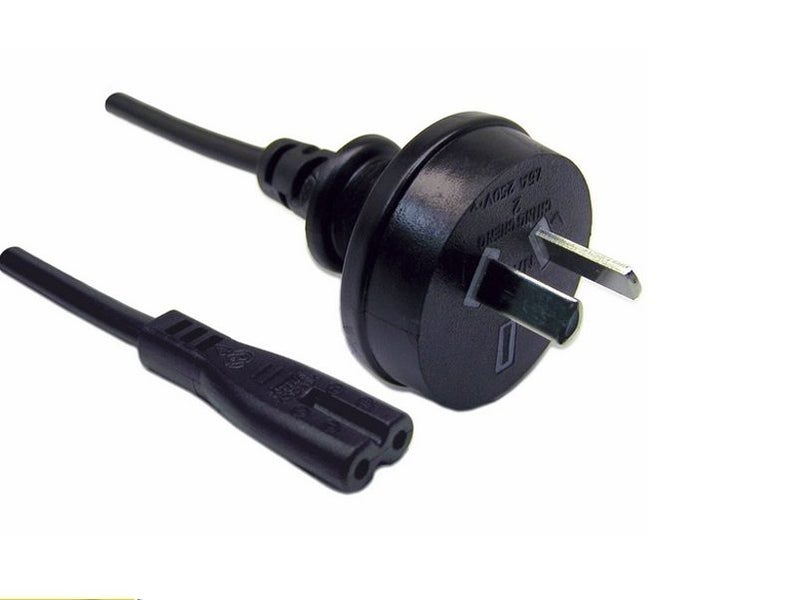 Aus/New Zealand Standard 2-pin IEC C7 Power Cord / Lead Carousel 1