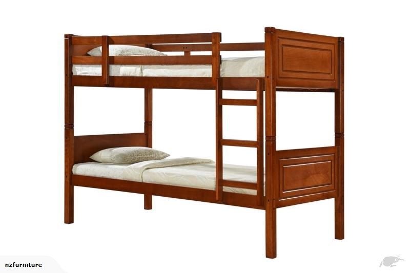 LATIO BUNK BEDS OAK COLOUR WITHOUT MTTRESS Carousel 1