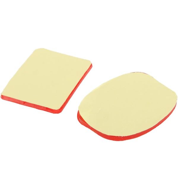 3 Flat Stickers 3 Curved VHB Adhesive Pad Stickers for Gopro Xiao Carousel 1