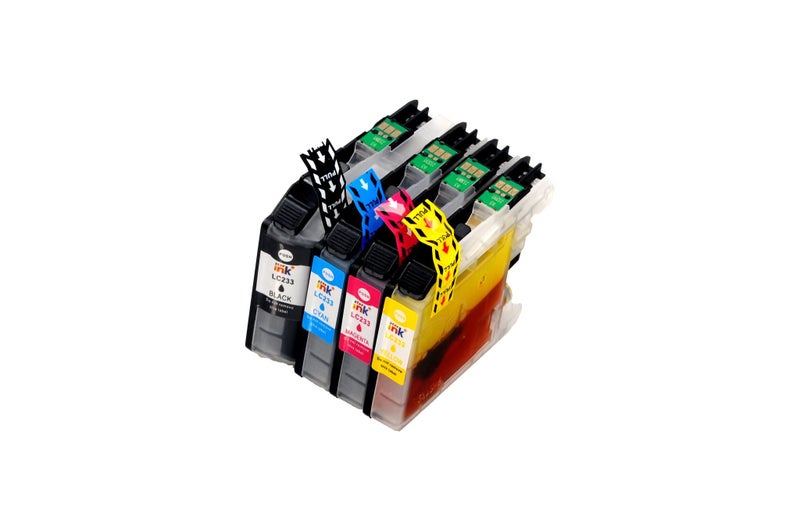 Brother LC231 LC233 / LC 231 LC 233 Starink Compatible Ink Cartridge -- Full Set Carousel 1