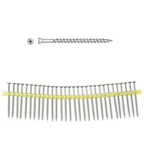 Simpson Strong-Tie Quik Drive Collated Screws Stainless Steel 7Gx75 Carousel 1