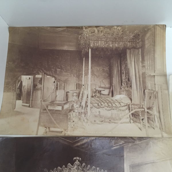 OLD PHOTOGRAPHS: Holyrood Palace Edinburgh, Scotland 3x plates 1800's Carousel 2