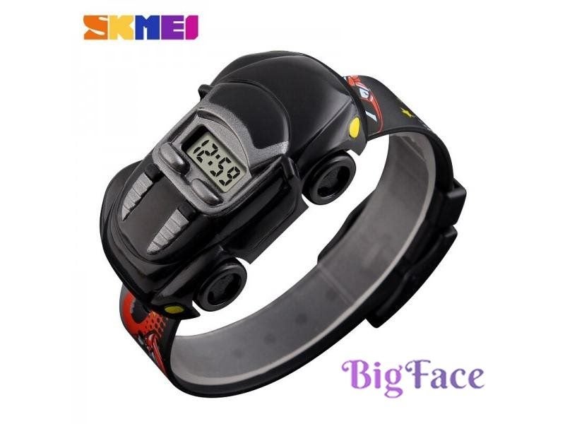 SKMEI Kids Watch Boys Creative Cartoon Children Watches Date Time Car Clock Carousel 1