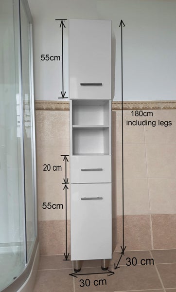 LIVEINSTYLE TALL TOWER STORAGE CABINET Carousel 1